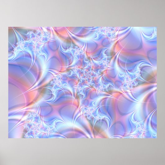 Vision der sensiblen Kunst der Freude Print Poster (Vorne)