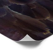Vision des Falken Art Poster/Print Poster (Ecke)