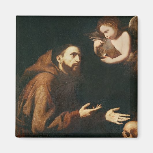 Vision des hl. Franziskus von Assisi Magnet (Vorne)