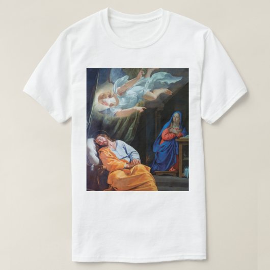 Vision des hl. Joseph T-Shirt (Design vorne)