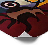 Vision eines Mitternachtsritual - Ken Gage Art Poster (Ecke)