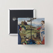 Vision eines Ritters, c.1504 Button (Vorne & Hinten)