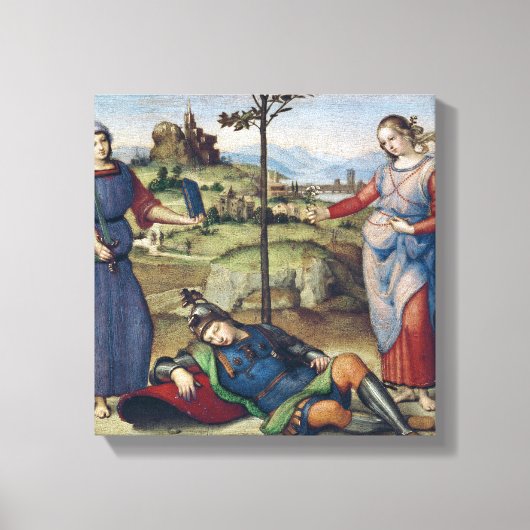 Vision eines Ritters, c.1504 Leinwanddruck (Vorderseite)