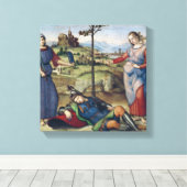 Vision eines Ritters, c.1504 Leinwanddruck (Insitu (Holzboden))