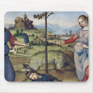 Vision eines Ritters, c.1504 Mousepad