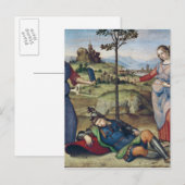 Vision eines Ritters, c.1504 Postkarte (Vorne/Hinten)