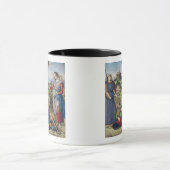 Vision eines Ritters, c.1504 Tasse (Zentrum)