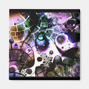 Vision eines unbegrenzten Universums in einem Magnet