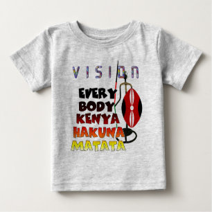 Vision Everybody Kenya Hakuna Matata Baby T-shirt