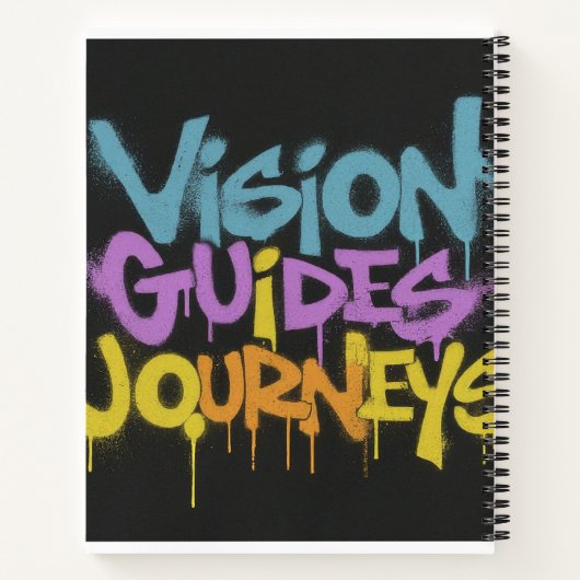 Vision Guides Journeys Notizblock (Rückseite)