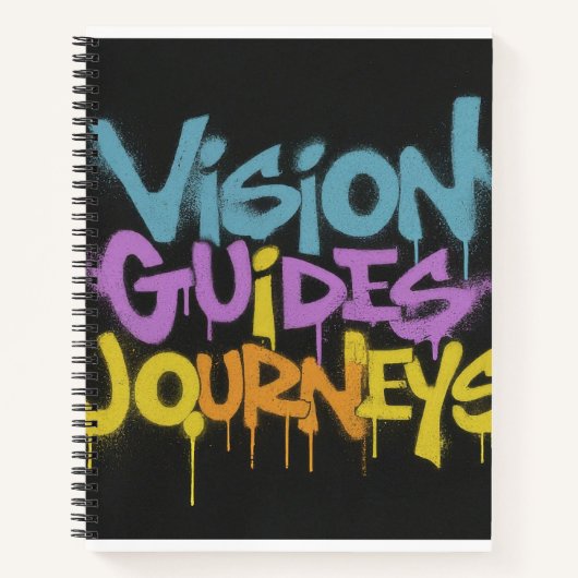 Vision Guides Journeys Notizblock (Vorderseite)