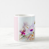 "Vision im rosa" Kolibri-Druck Kaffeetasse (Mittel)