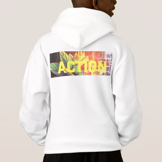 Vision in Aktion Hoodie (Rückseite)