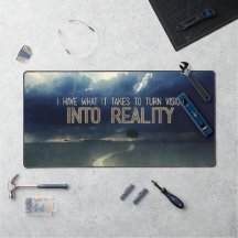 "Vision in Realität umsetzen" Motivation Affirmati