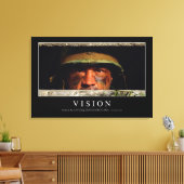 Vision: Inspiration Zitat Leinwanddruck (Insitu (Wohnzimmer))