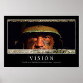 Vision: Inspiration Zitat Poster (Vorne)