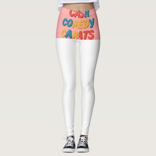 "Vision Inspiriere Wachstum" Leggings (Vorderseite)