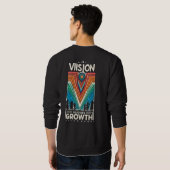 Vision Inspiriere Wachstum Sweatshirt (Schwarz voll)