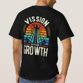 Vision Inspiriere Wachstum T-Shirt (Rückseite)