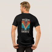 Vision Inspiriere Wachstum Tri-Blend Shirt (Rückseite voll)