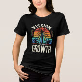 Vision Inspiriere Wachstum Tri-Blend Shirt (Vorderseite)