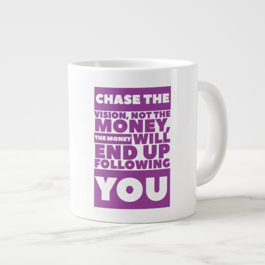 Vision Jumbo-Tasse (Vorderseite Rechts)