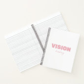 Vision Loading - Motivierend futuristischer Fortsc Notizblock (Innenseite)