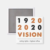 Vision Magnet 2020 (Vorderseite/Rückseite)