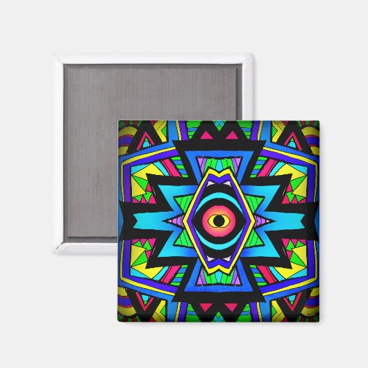 Vision Map Art Magnet (Vorderseite/Rückseite)