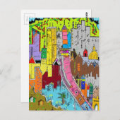 Vision Medellin Colombia Postkarte (Vorne/Hinten)