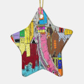 Vision Medellin Kolumbien Keramik Ornament (Links)