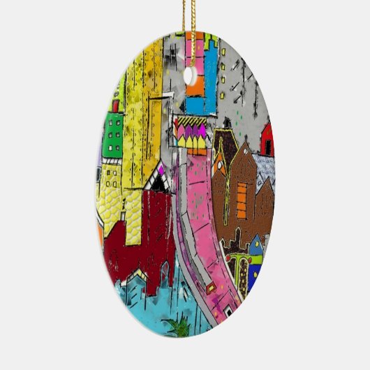 Vision Medellin Kolumbien Keramikornament (Rechts)