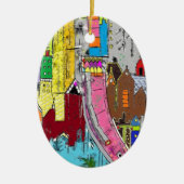 Vision Medellin Kolumbien Keramikornament (Vorne)