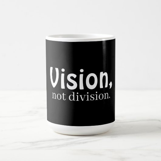 Vision, nicht Divisions-Kaffeetasse Kaffeetasse (Mittel)