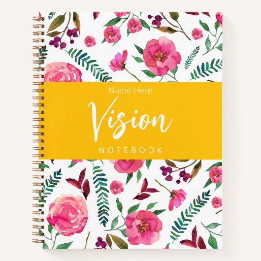 Vision-Notebook Notizblock (Vorderseite)