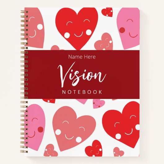 Vision-Notebook Notizblock (Vorderseite)
