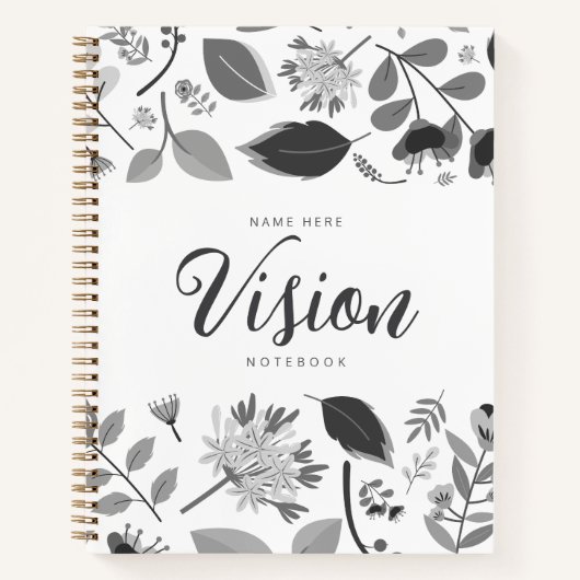 Vision-Notebook Notizblock (Vorderseite)