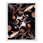 "Vision of Blue Exclusion", Glossy Poster (Vorderseite)