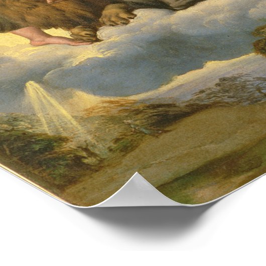 Vision of Ezekiel, c.1518 Poster (Ecke)