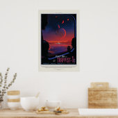 Vision of the Future Poster: Planet Trappist-1e Poster (Küche)