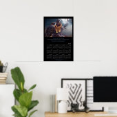 Vision of the Hawk 2011 Art Calendar Poster (Heimbüro)