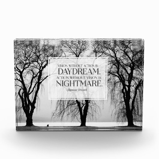 Vision ohne Aktion Fotoblock (Vorderseite)