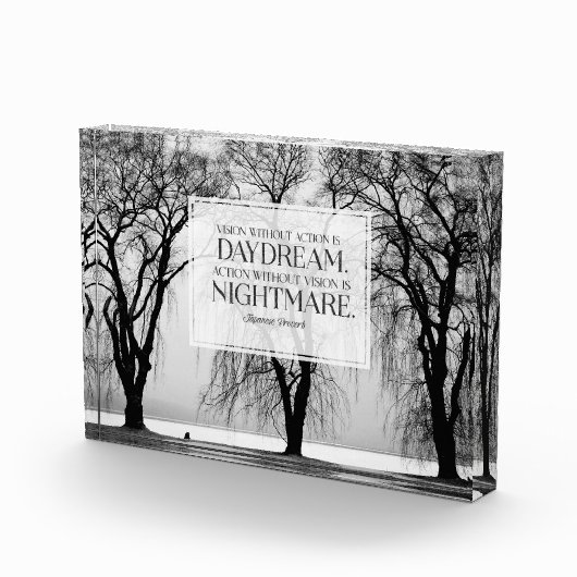 Vision ohne Aktion Fotoblock (Rechts)