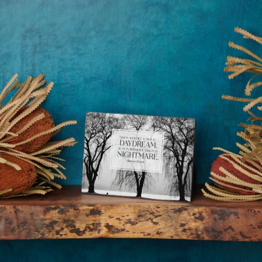 Vision ohne Aktion Fotoplatte (Seite)