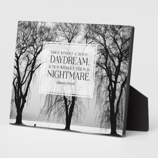 Vision ohne Aktion Fotoplatte (Seite)