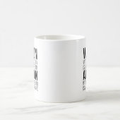 Vision ohne Aktion ist ein Tag Kaffeetasse (Mittel)