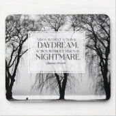 Vision ohne Aktion Mousepad (Vorne)