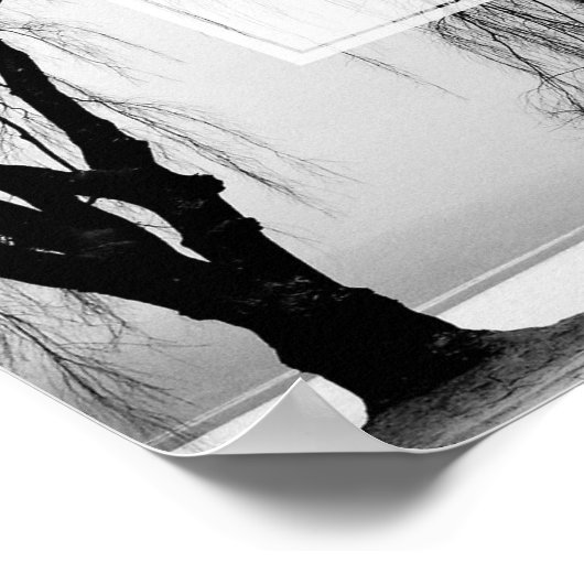 Vision ohne Aktion Poster (Ecke)