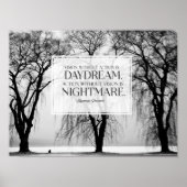 Vision ohne Aktion Poster (Vorne)