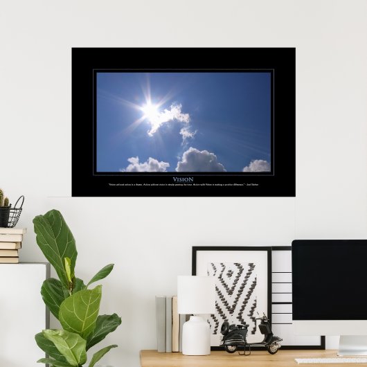 Vision Poster (Heimbüro)